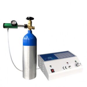 Close up of Ozone Therapy Machine MOPO.4-AD with canister