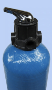 Product image of Calcite Filter with Manual Backwash Valve on white background