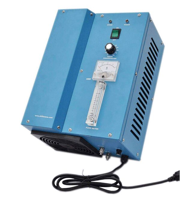 Product image of the SP-5G Swimming Pool Ozone Generator on a white background